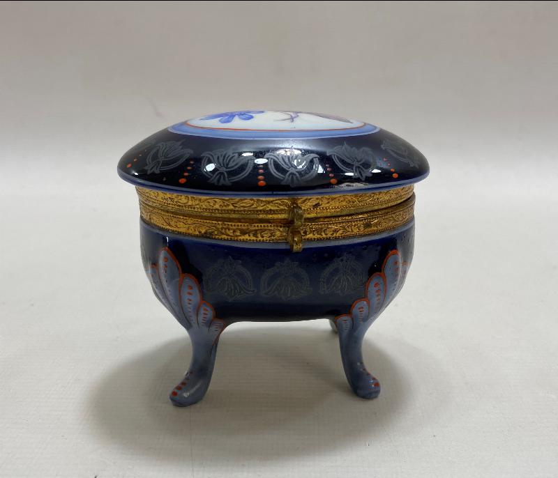 ART NOUVEAU PORSELEN MÜCEVHER KUTUSU 