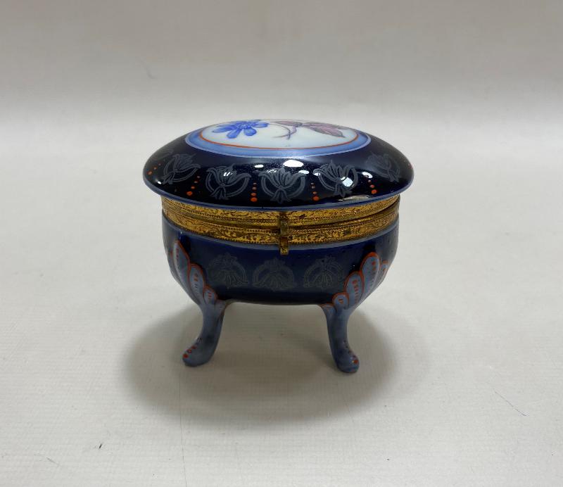 ART NOUVEAU PORSELEN MÜCEVHER KUTUSU 