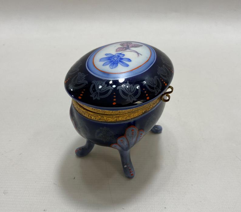 ART NOUVEAU PORSELEN MÜCEVHER KUTUSU 