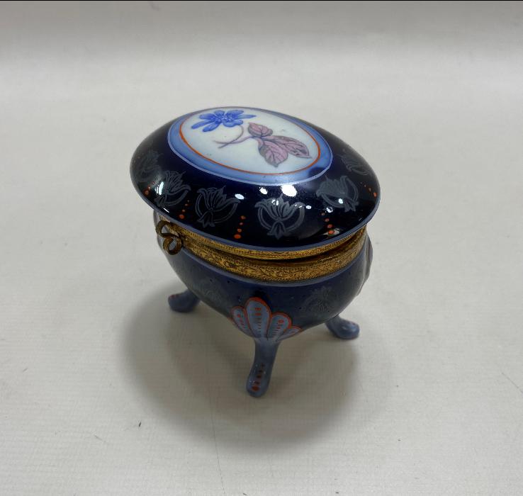 ART NOUVEAU PORSELEN MÜCEVHER KUTUSU 