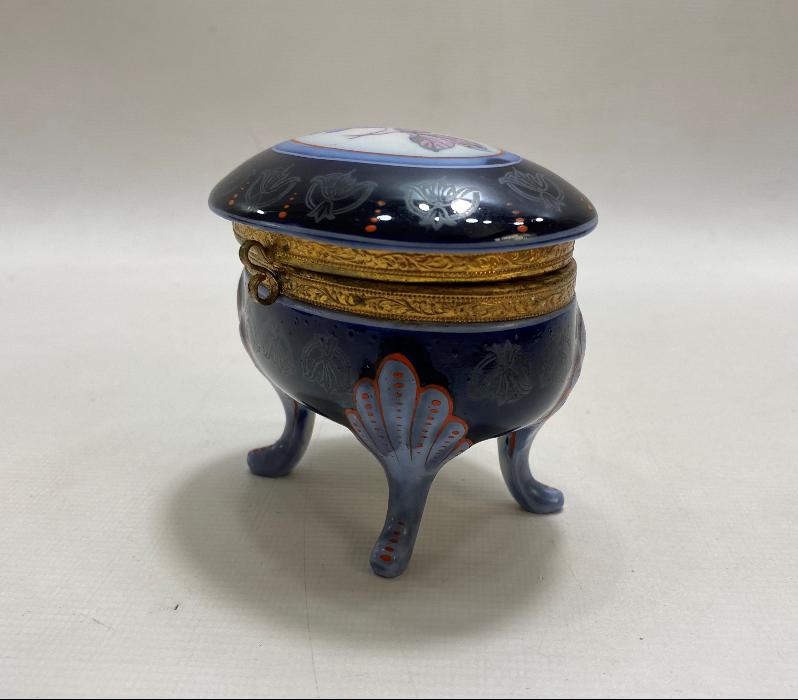 ART NOUVEAU PORSELEN MÜCEVHER KUTUSU 