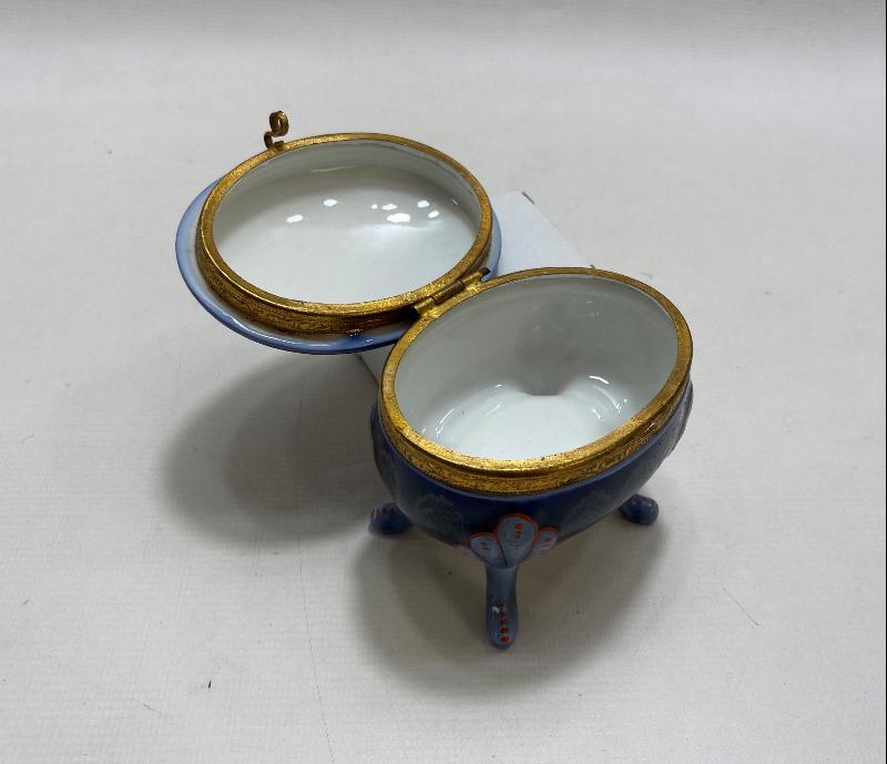 ART NOUVEAU PORSELEN MÜCEVHER KUTUSU 