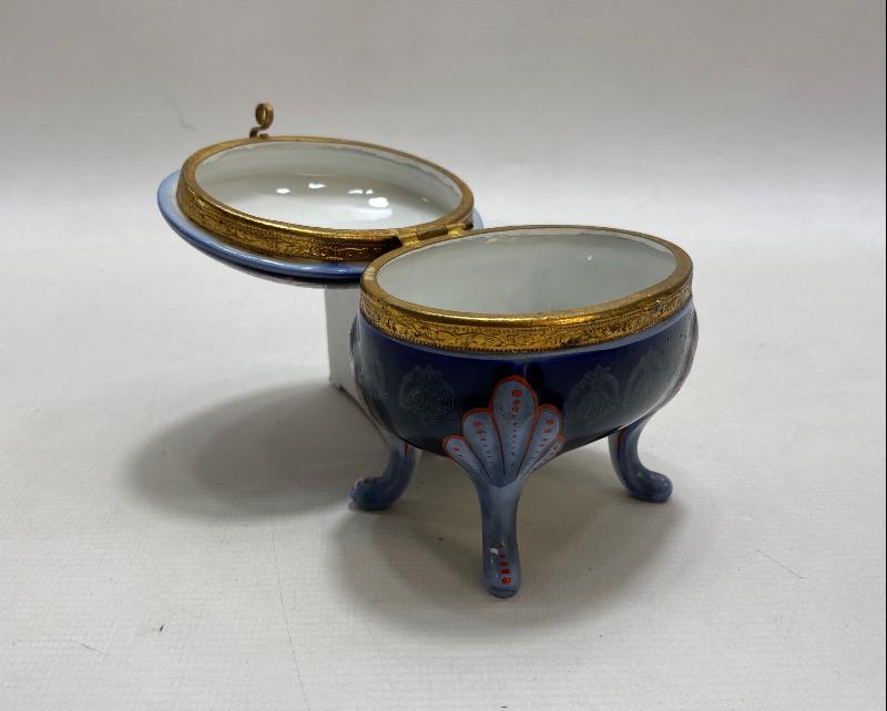 ART NOUVEAU PORSELEN MÜCEVHER KUTUSU 