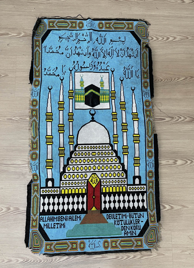 DEV BOY ÇOK NADİR OPAL BONCUK İŞİ SECCADE