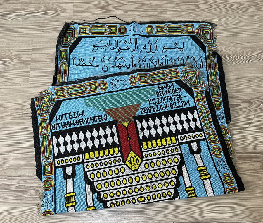 DEV BOY ÇOK NADİR OPAL BONCUK İŞİ SECCADE