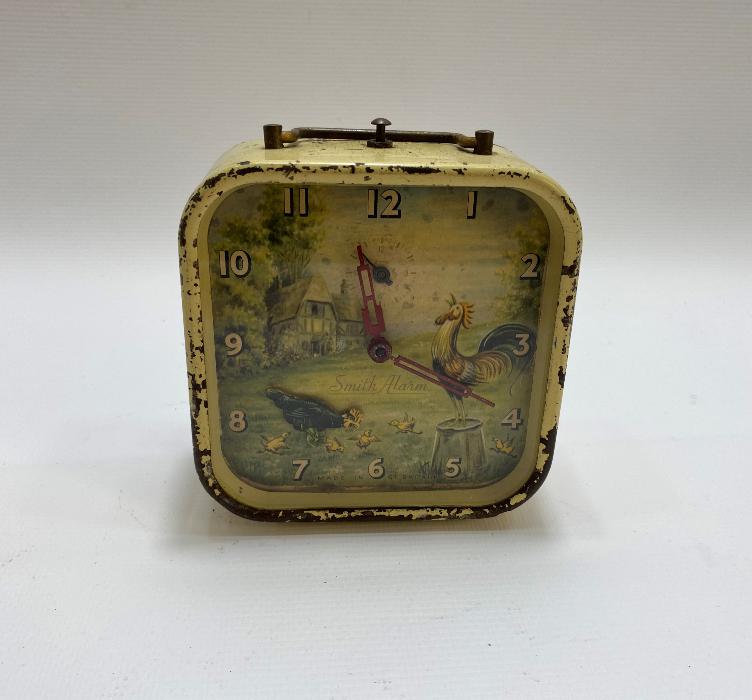 İNGİLİZ MALI NADİR HOROZLU TAVUKLU SAAT