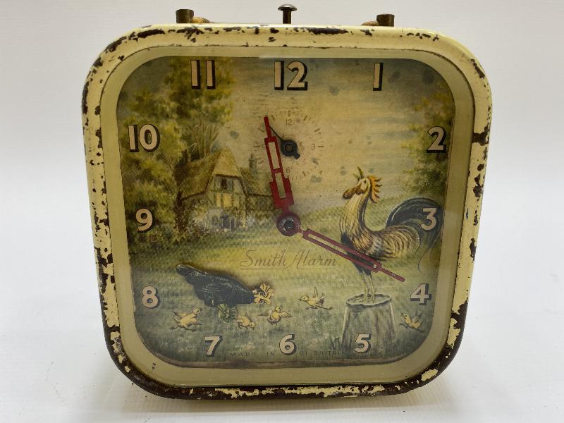 İNGİLİZ MALI NADİR HOROZLU TAVUKLU SAAT