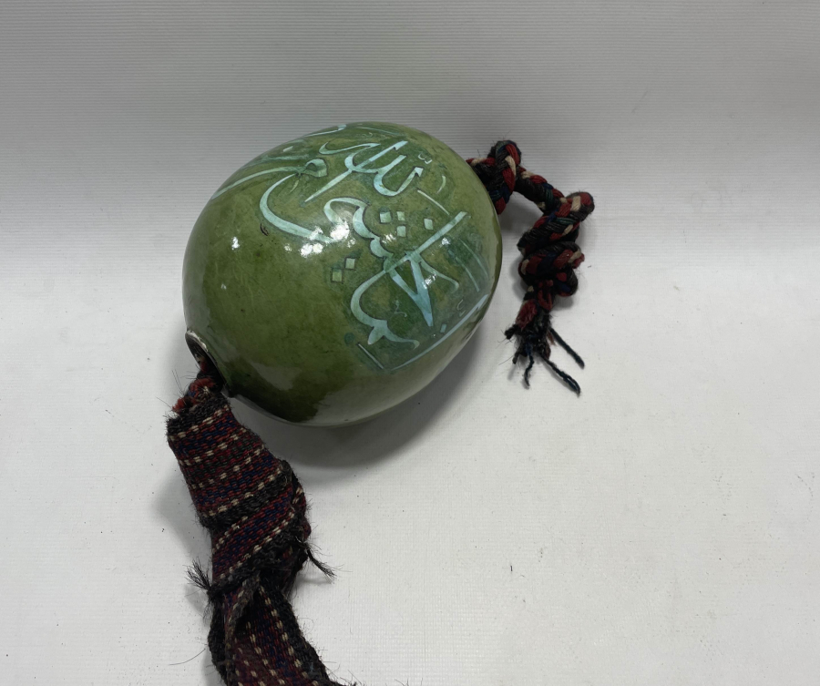 KÜTAHYA İŞİ ANTİKA BÜYÜK BOY ASKI TOPU