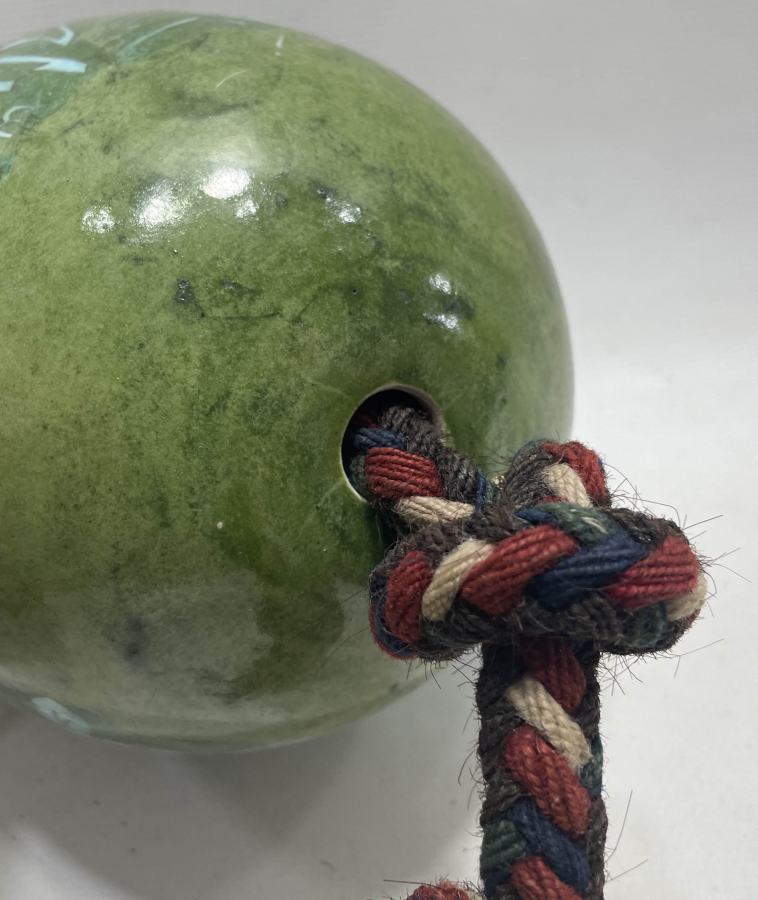 KÜTAHYA İŞİ ANTİKA BÜYÜK BOY ASKI TOPU