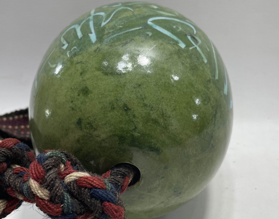 KÜTAHYA İŞİ ANTİKA BÜYÜK BOY ASKI TOPU