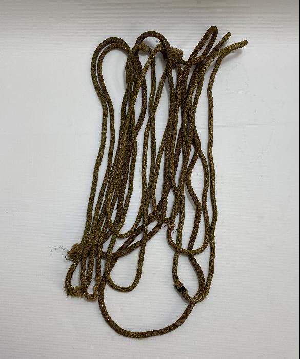 OSMANLI DÖNEMİ ALTIN SIRMA İŞÇİLİKLİ SUBAY KORDONU LOTU