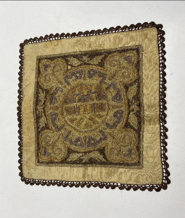 OSMANLI DÖNEMİ AYASOFYA CAMİİ RESİMLİ SUZENİ ÖRTÜ 