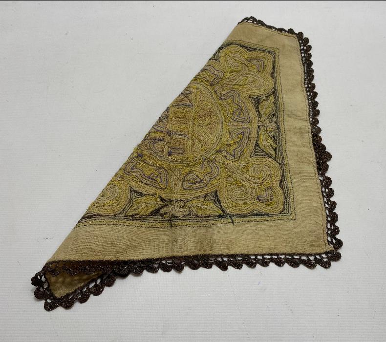 OSMANLI DÖNEMİ AYASOFYA CAMİİ RESİMLİ SUZENİ ÖRTÜ 