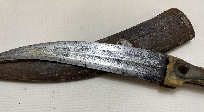 OSMANLI DÖNEMİ ÇERKES İŞİ YILAN DİLİ HANÇER