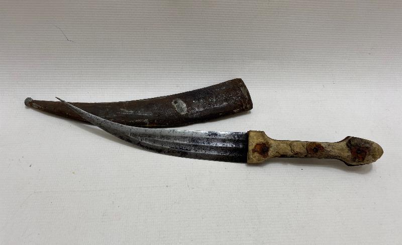 OSMANLI DÖNEMİ ÇERKES İŞİ YILAN DİLİ HANÇER