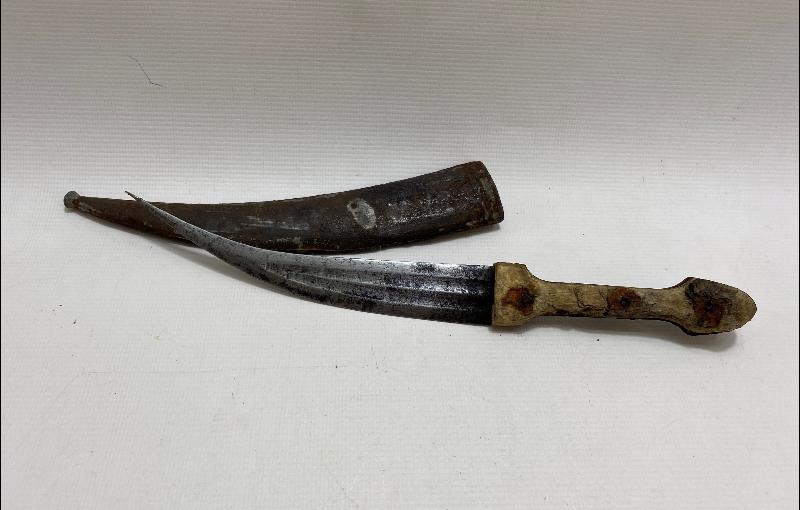 OSMANLI DÖNEMİ ÇERKES İŞİ YILAN DİLİ HANÇER