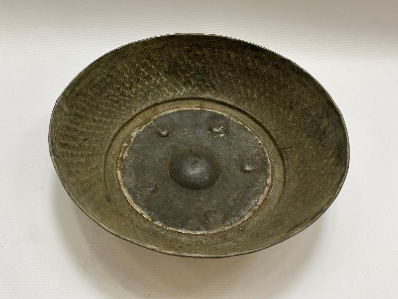 OSMANLI DÖNEMİ FARKLI FORMDA BÜYÜK BOY BAKIR KASE 