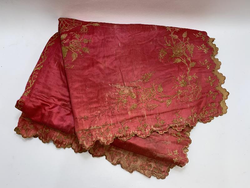 OSMANLI DÖNEMİ İPEK ATLAS SECCADE