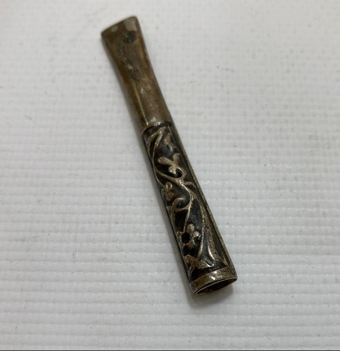 OSMANLI DÖNEMİ SAVATLI GÜMÜŞ AĞIZLIK