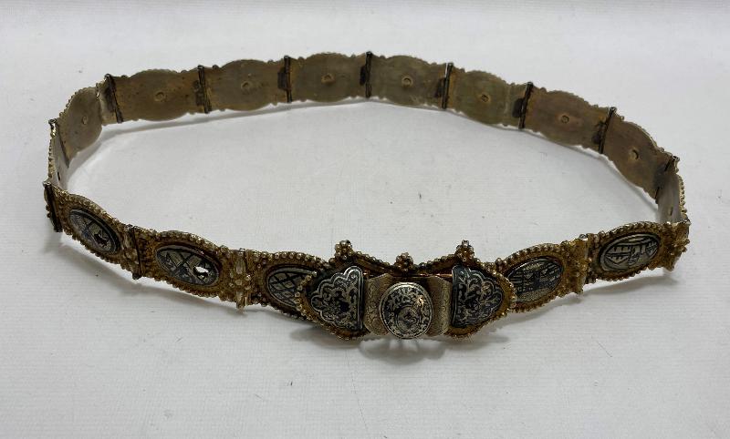 OSMANLI DÖNEMİ VAN İŞİ GÜMÜŞ KEMER