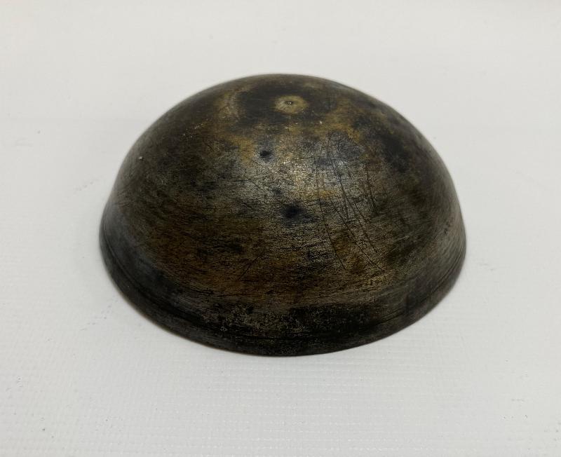 OSMANLI DÖNEMİ YUVARLAK FORMLU BRONZ KASE 