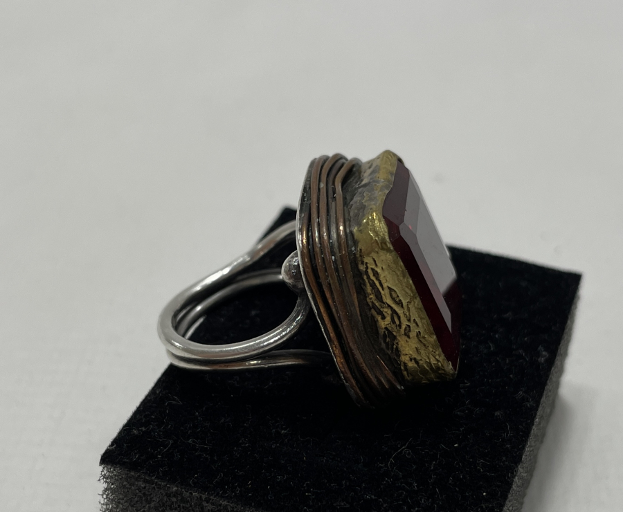 ÖZEL YAPIM DEV BOY GÜMÜŞ YÜZÜK