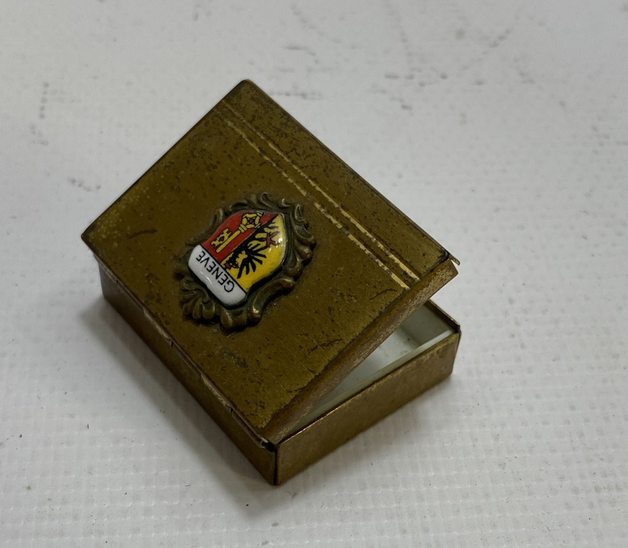 ANTİKA MİNELİ ENFİYE KUTUSU