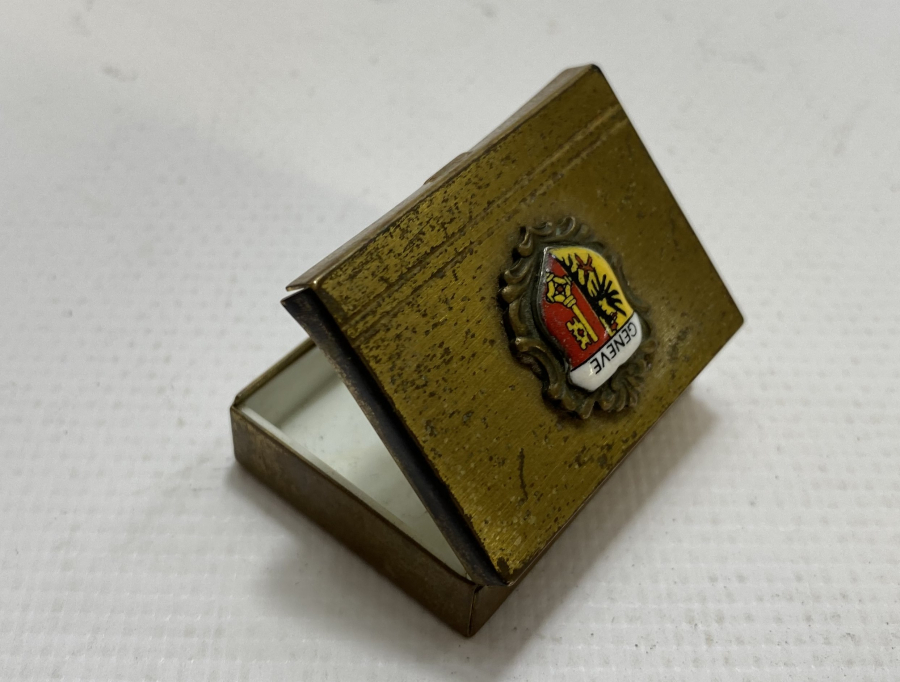 ANTİKA MİNELİ ENFİYE KUTUSU