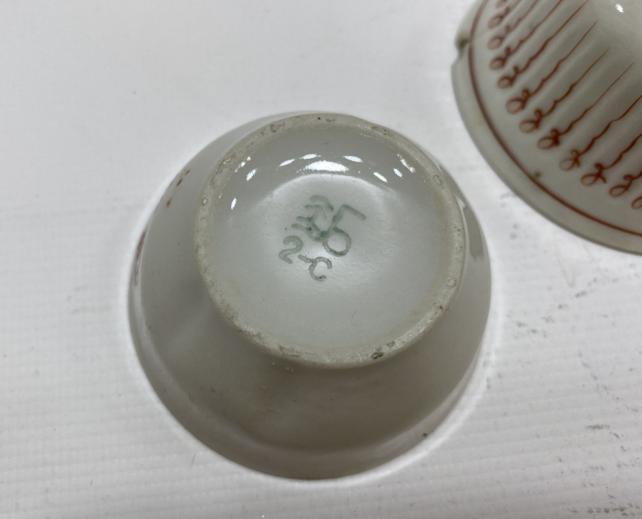 OSMANLI DÖNEMİ 3 ADET ZARF FİNCANI