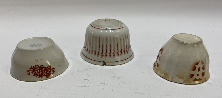 OSMANLI DÖNEMİ 3 ADET ZARF FİNCANI