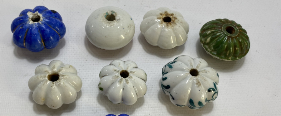 OSMANLI DÖNEMİ EL BOYAMA ÇEKMECE KULPLARI