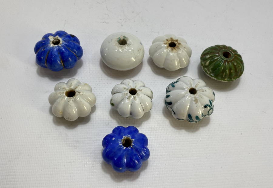 OSMANLI DÖNEMİ EL BOYAMA ÇEKMECE KULPLARI