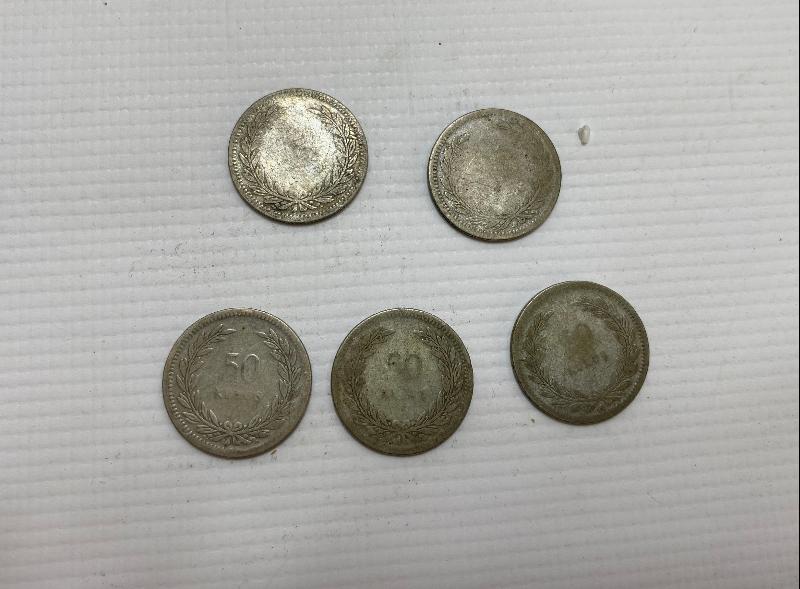 1947 YILI GÜMÜŞ 50 KURUŞ LOTU