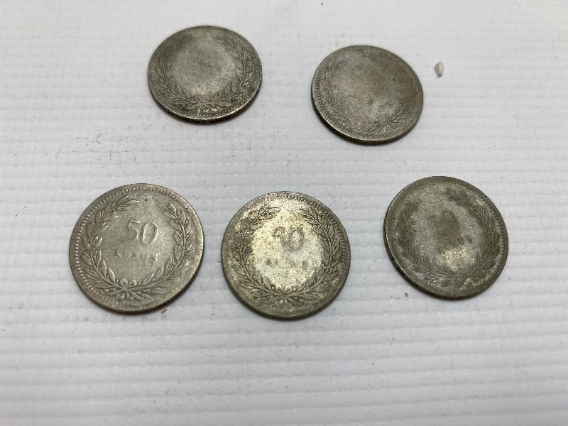 1947 YILI GÜMÜŞ 50 KURUŞ LOTU