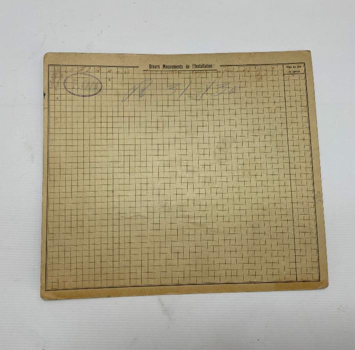 CONSTANTINOPLE - OSMANLI DÖNEMİ ERMENİ VATANDAŞA AİT ELEKTRİK ABONMAN KARTI