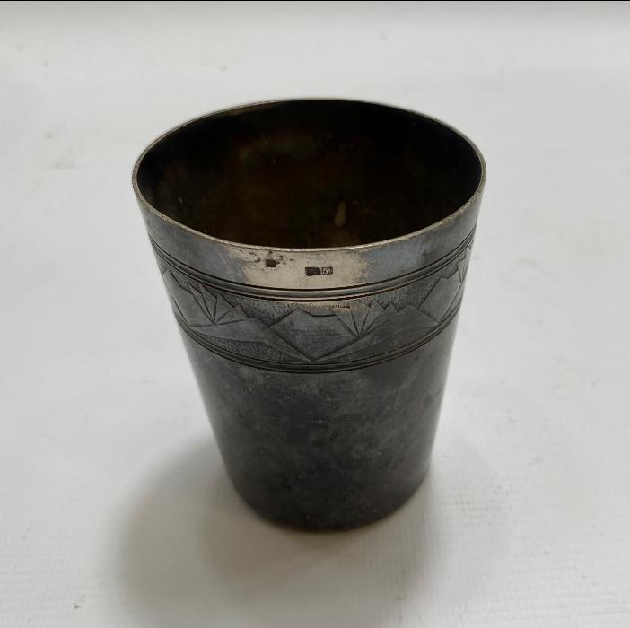 GÜMÜŞ KAPLAMA BARDAK 