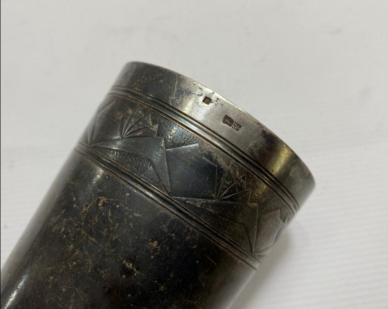 GÜMÜŞ KAPLAMA BARDAK 