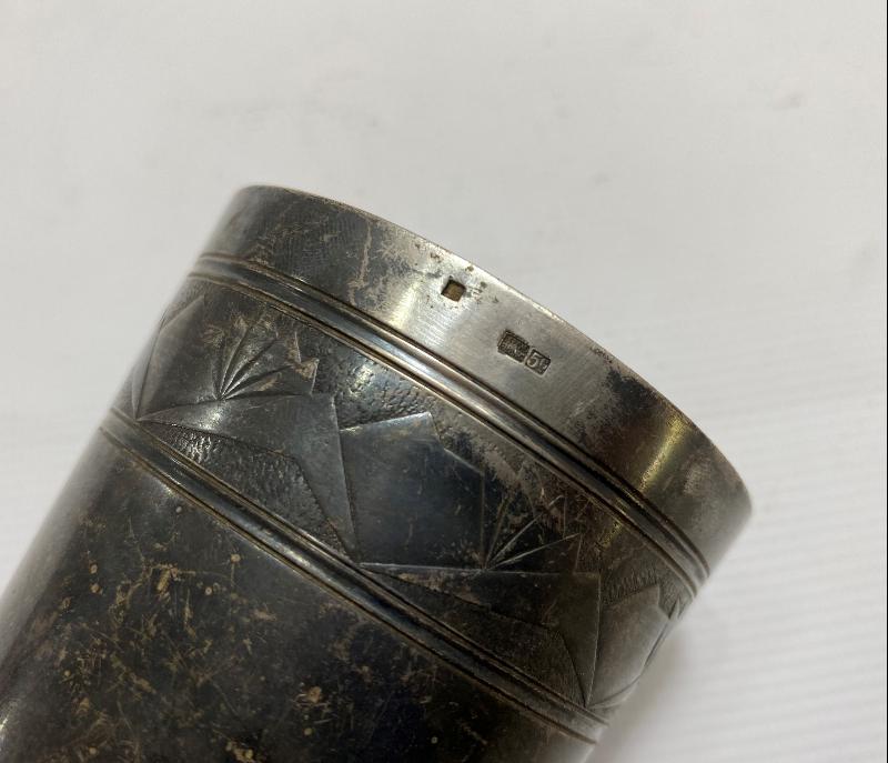 GÜMÜŞ KAPLAMA BARDAK 