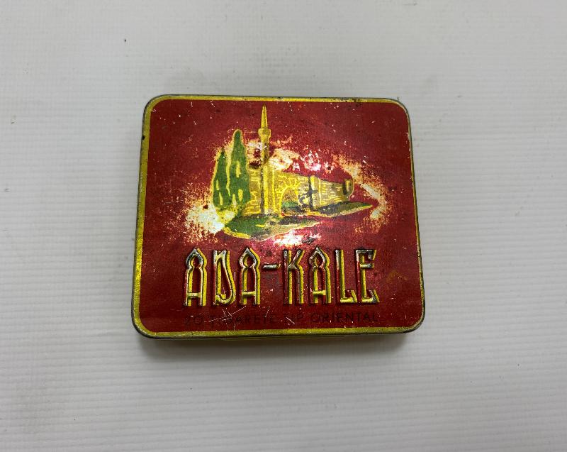 OSMANLI DÖNEMİ ADA-KALE SİGARA KUTUSU 