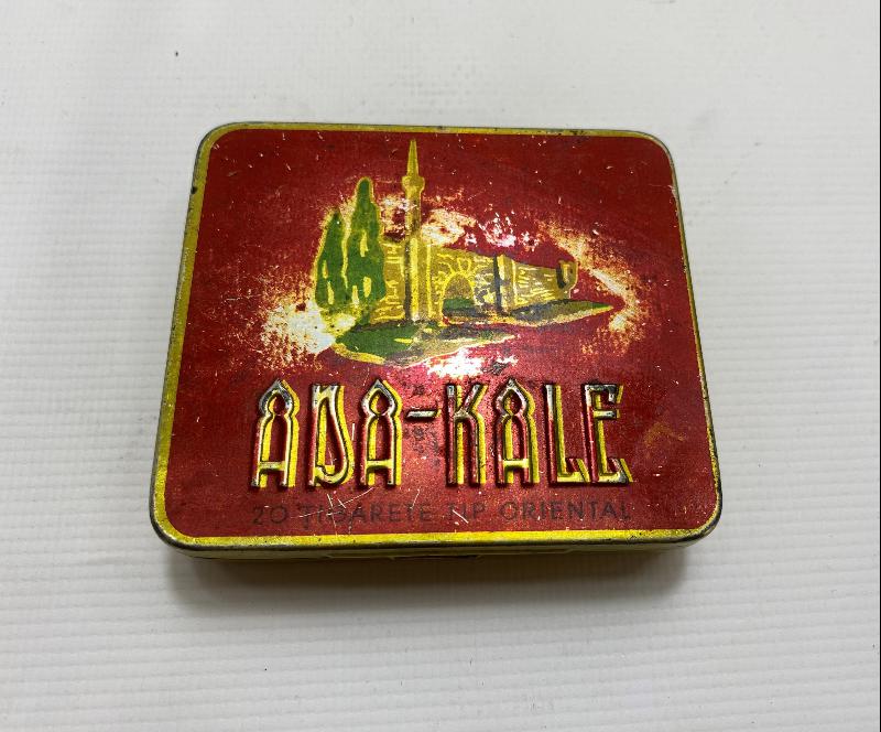 OSMANLI DÖNEMİ ADA-KALE SİGARA KUTUSU 