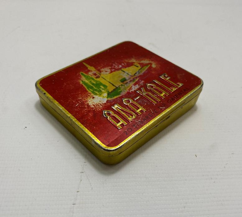 OSMANLI DÖNEMİ ADA-KALE SİGARA KUTUSU 