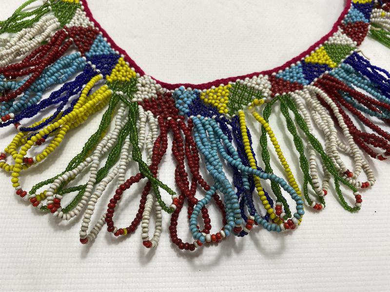 OSMANLI DÖNEMİ BONCUK İŞLEME GERDANLIK