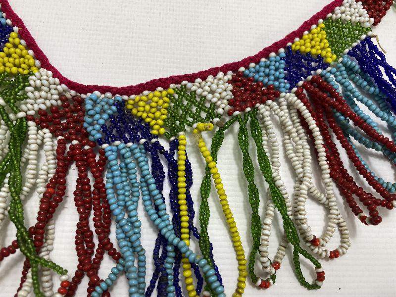 OSMANLI DÖNEMİ BONCUK İŞLEME GERDANLIK