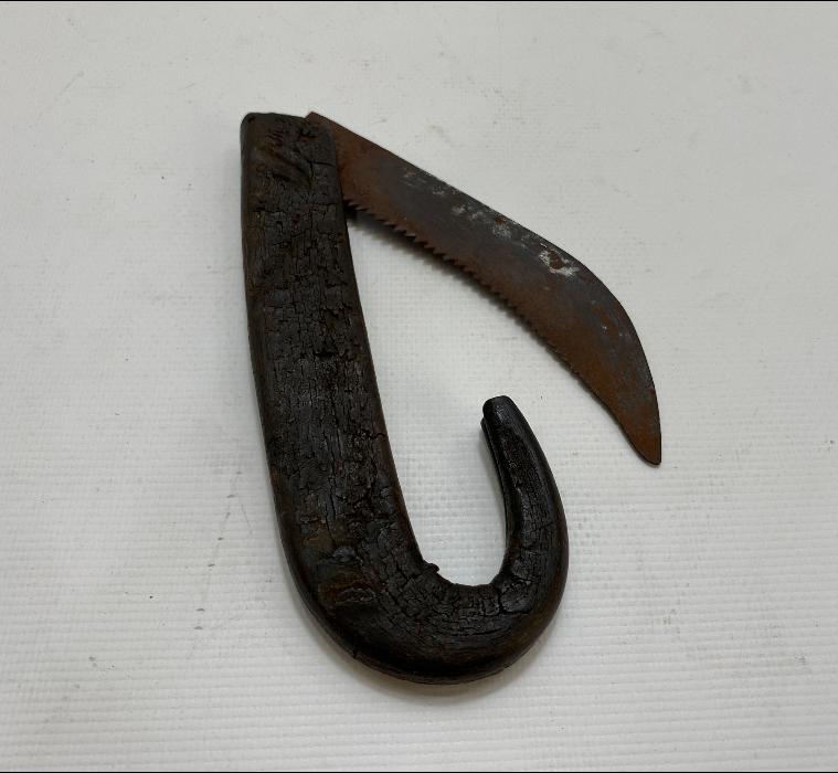 OSMANLI DÖNEMİ FARKLI FORMDA BAĞ BIÇAĞI