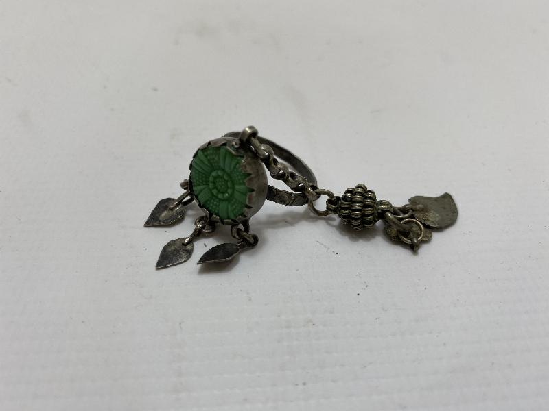 OSMANLI DÖNEMİ FARKLI FORMDA GÜMÜŞ YÜZÜK 