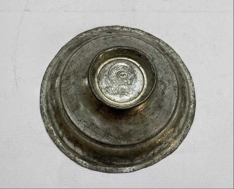 OSMANLI DÖNEMİ HİLAL-İ AHMER CEMİYETİ BAKIR KAPAK 