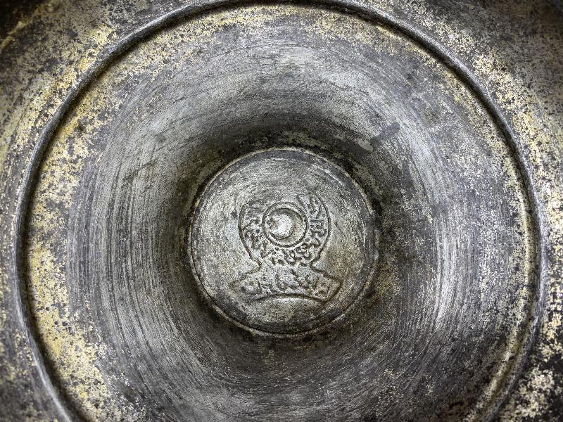 OSMANLI DÖNEMİ HİLALİ AHMER DAMGALI BAKIR KAPAK 