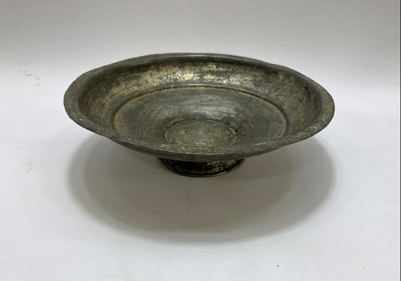 OSMANLI DÖNEMİ HİLALİ AHMER DAMGALI BAKIR KAPAK 