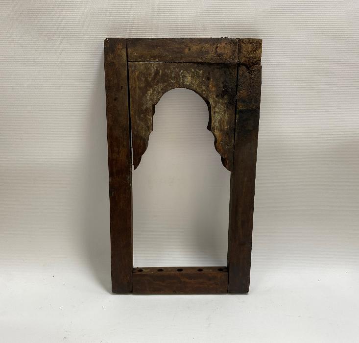 OSMANLI DÖNEMİ SEDEF KAKMALI AHŞAP İKONA ÇERÇEVESİ