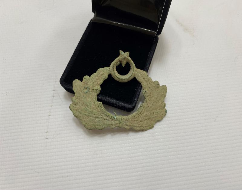 OSMANLI DÖNEMİ SUBAY ŞAPKA KOKARTI